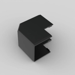 Pokrywa narożna zewn. LHD 40x40 8646 FB czarna