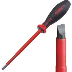 Śrubokręt Wkrętak Płaski Izolowany 1000V SLIM 3,5x100 mm CIMCO-117703