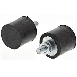 Podstawka antywibracyjna M8 średnica 30mm Nóżka sprężysta męska