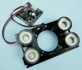 MODUŁ OŚW.IR 4-DIODY 12V 55x93mm 25mb