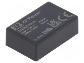 Przetwornica DC/DC 6W 9-36VDC / 12VDC 500mA JTE0624S12