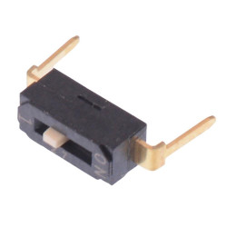 IKE0100101 APEM 1-Way 2.54mm Through Hole PCB DIP Switch SPST