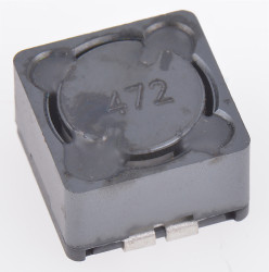 Cewka indukcyjna drutowa SMD 4,7 mH ± 10% E6 SRF: 420kHz Idc 300mA Q: 20 Ferryt DR i RI