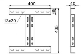 Podstawa wysiegnika kątowa PWTK 721200