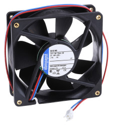 Wentylator osiowy 12 V DC DC 80 x 80 x 25mm 2W 69m³/h 32dB