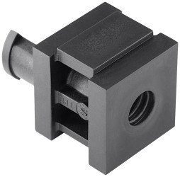 HellermannTyton 440-00010 Dysza pojedyncza VP-S_8-9_Ins-sgl-PL-BK (20), (D x S x W) 21.10 x 21.10 x 21.80 mm, tworzywo s