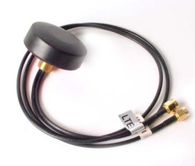 Wielokierunkowy Antena wielopasmowa, zewnętrzna TANGO43/2.5M/SMAM/SMAM/RP/S/S/17 Przewlekany/przykręcany, SMA Krążek