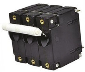 Wyłącznik termiczny 20A 3 Pole TE Connectivity 277V ac