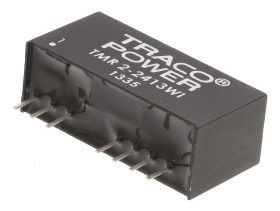 Przetwornica DC-DC, 2W, Uwe 9 → 36 V DC, Uwy 15V dc, Iwy 135mA, TRACOPOWER