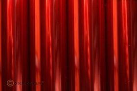 Oracover 321-029-010 Rulon foli Air Outdoor (D x S) 10 m x 60 cm czerwony (przezroczysty)