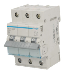 Wyłącznik nadprądowy 3P C 32A 6kA AC MCN332E Hager