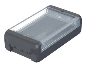 PC enclosure, (L x W x H) 151 x 80 x 40 mm, graphite gray (RAL 7024), IP66, 96023144