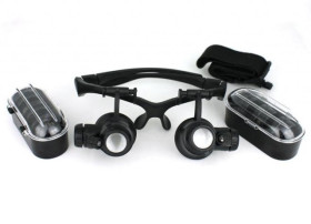 LUPA OKULAROWA Z PODSWIETLENIEM 4 SOCZEW