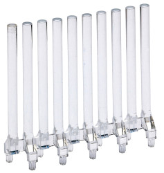 Światłowód do LED, sztywny, prosty, dł. 15mm, 10-drożny, , MENTOR