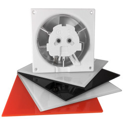 Wentylator domowy ścienno-sufitowy dRim fi.100 PS BB z wyłącznikiem pociaganym 01-061