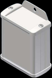 Aluminum Profile enclosure, (L x W x H) 70 x 59.9 x 30.9 mm, white (RAL 9002), IP65, TEKAM 11-E.7