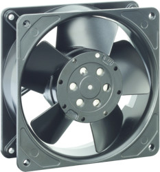 AC axial fan, 230 V, 119 x 119 x 38 mm, 160 m³/h, 40 dB, ball bearing, ebm-papst 4656 Z