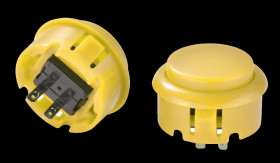 Opencircuit Arcade push button 30mm - yellow