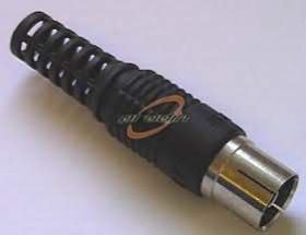 ANTENOWE GNIAZDO PROSTE (BK)