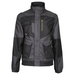 Kurtka, FOURNIER, rodzaj Unisex, XXXL, Szary/czarny