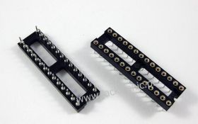 PODSTAWKA DIP28 0,3" WĄSKJA PRECYZYJNA.