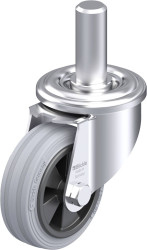 Blickle 717066 LEZ-VPP 80G-SG Rolka obrotowa z blachy stalowej Średnica koła: 80 mm Maksymalne obciążenie: 50 kg 1 szt.