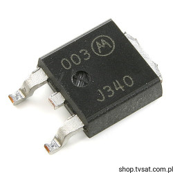 MJD340T4 NPN 300V 0.5A 15W SMD-DPAK ONSEMI