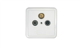 Gniazdo Rtv/Sat Końcowe + Obudowa Ssd 2-00