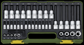 23290 For TX and hexagon socket screws, 42 pieces