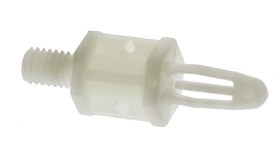 Podkładka dystansowa płytek PCB 9.5mm Nylonowe M4 Kołkowy element dystansowy otwór w PCB: 4mm