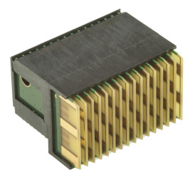 Złącze typu Backplane MULTIGIG RT 2 Series 1.8mm Pitch 112-pinowe 7-rzędowe Męski, Lutowane Terminal Przewlekany TE