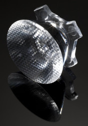 Soczewka LED 21.6 x 11.7mm, D 21.6mm, kąt widzenia 14 → 16°, do użytku z Lumileds LUXEON R, Lumileds LUXEON