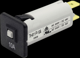 4404.0008 Resettable device circuit breaker, 14.0 A