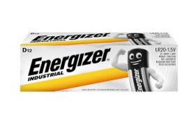 OUTLET bateria alkaliczna Energizer Industrial LR20 D - 12 sztuk