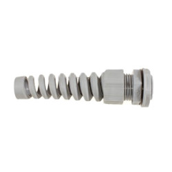 Dławnica kablowa gwint PG7 Guma chloroprenowa (O-ring/uszczelka), Poliamid min. średnica kabla 3mm max. średnica kabla