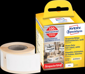 A1976411 Roll label A1976411, 25x54mm, white