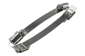 Zestaw opasek zaciskowych 5 Piece Stal nierdzewna Zacisk, 20 → 27mm and 470 → 500mm Inside Diameter JCS