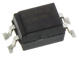Transoptor SFH6186-3T z tranzystorem 1-kanałowy DC 100% SMD 4 Vishay