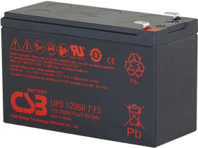 Akumulator CSB UPS123607F2 12V 360W 5min