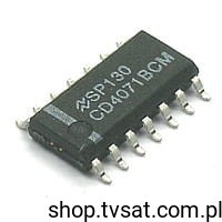 CD4071BCM Quad OR Gates SMD-SO14 NSC