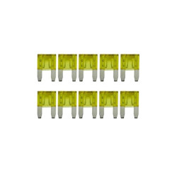 MTA 20A Bezpiecznik mini zestaw 10szt.