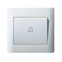 PDU-B18W Wyłącznik domowy, podtynkowy, pojedynczy, dzwonkowy, 230V kolor biały