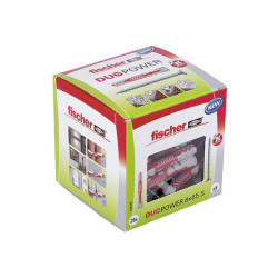 Fischer 538256 DuoPower Plug 8x65 mmset of 25 secure two-component design