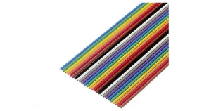 3811/20 (100Ft) Przewód: Wstążkowy 20X26awg 1,27Mm Linka Cu Nieekranowany Pvc