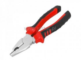 Kombinerki duże, 200mm HQ czerwono-szare