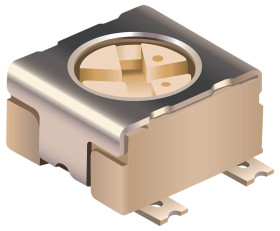Potencjometr dostrojczy SMD 0.25W 12 -zwoje Regulacja górna