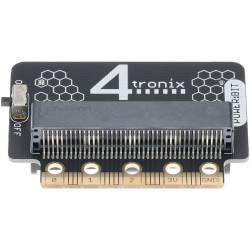 4tronix Power:Bit Battery add on Board for BBC micro:bit 2xAA
