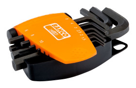 Zestaw kluczy imbusowych Jednostki metryczne Bahco L 9 szt.