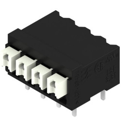 Klucz polaryzacyjny 4 -pinowe raster 3.81mm Montaż powierzchniowy Weidmuller