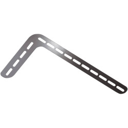 My Wall HZ12L Speaker wall mount Black Rigid 2 pcs Speaker Wall Brackets